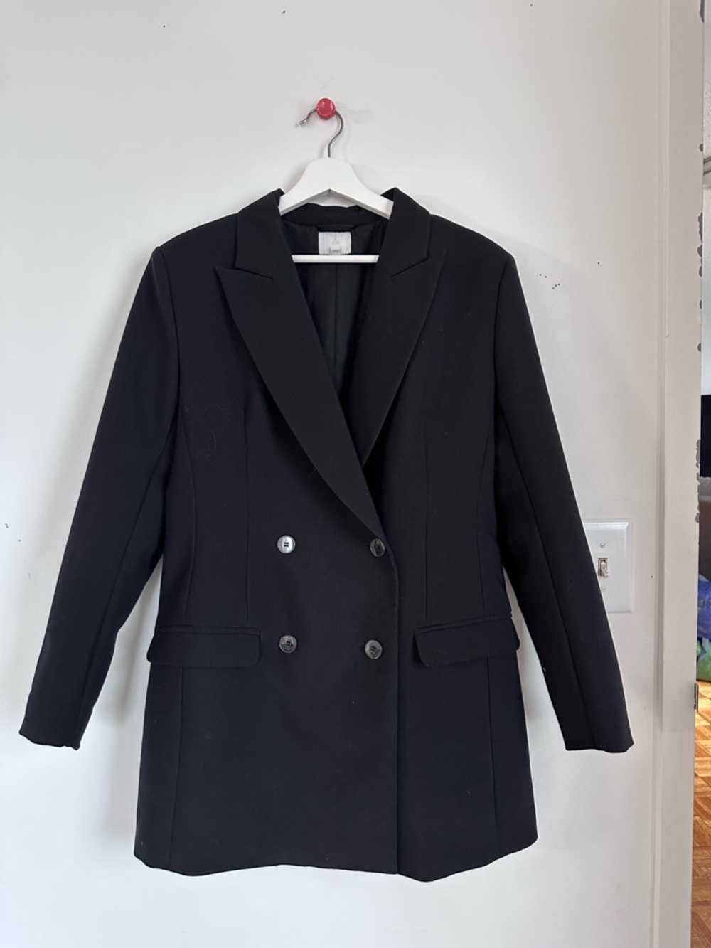 H&M Black Double-Breasted Blazer Dress - Picture 4 of 4
